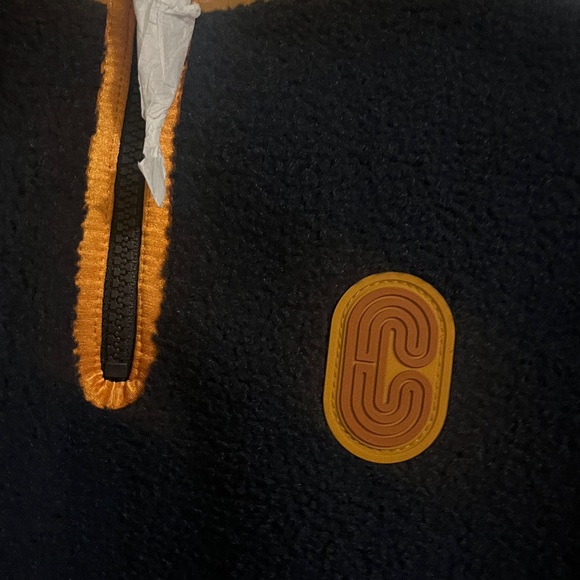Coach Sherpa Fleece Half Zip Hoodie and Pants size xs BNWT somewhat over sized - Picture 5 of 9